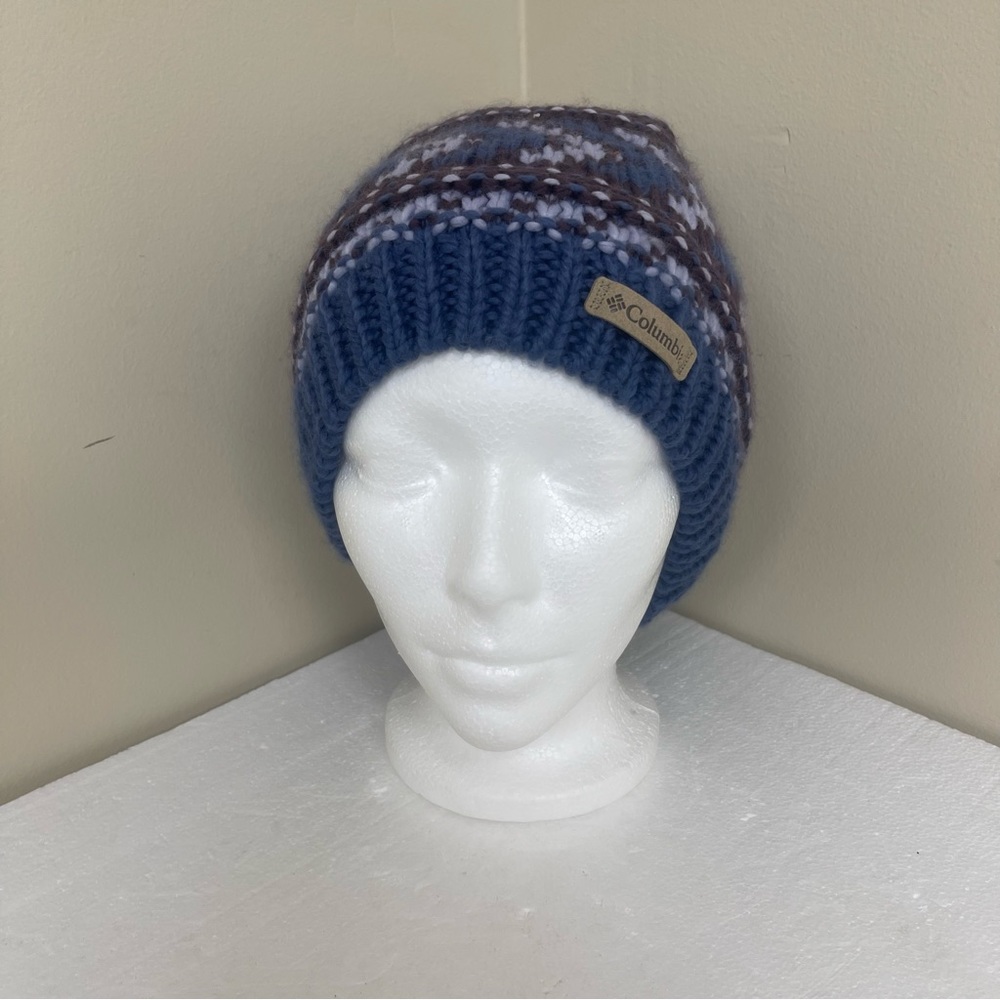 Columbia Knit Pom Pom Beanie Multi Color